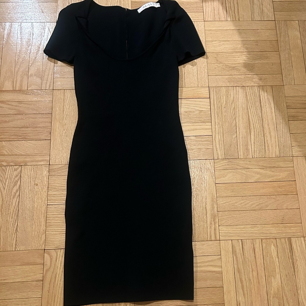 Reiss Classic Black Mini Dress